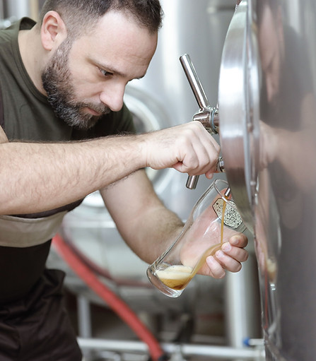 Pouring Beer