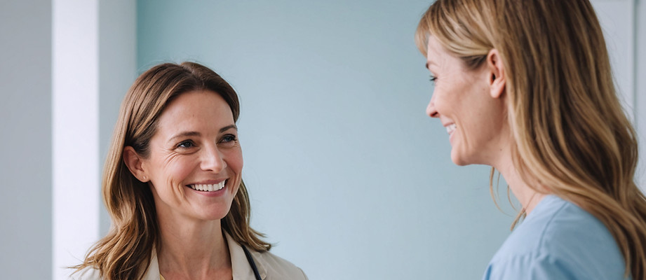 Doctors Discussing Notes