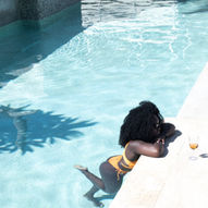 Enjoying the Pool