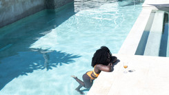 Enjoying the Pool