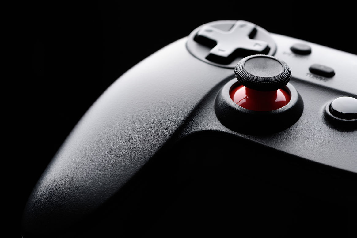 Gaming Controller Close-Up