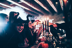 Halloween Party Scene