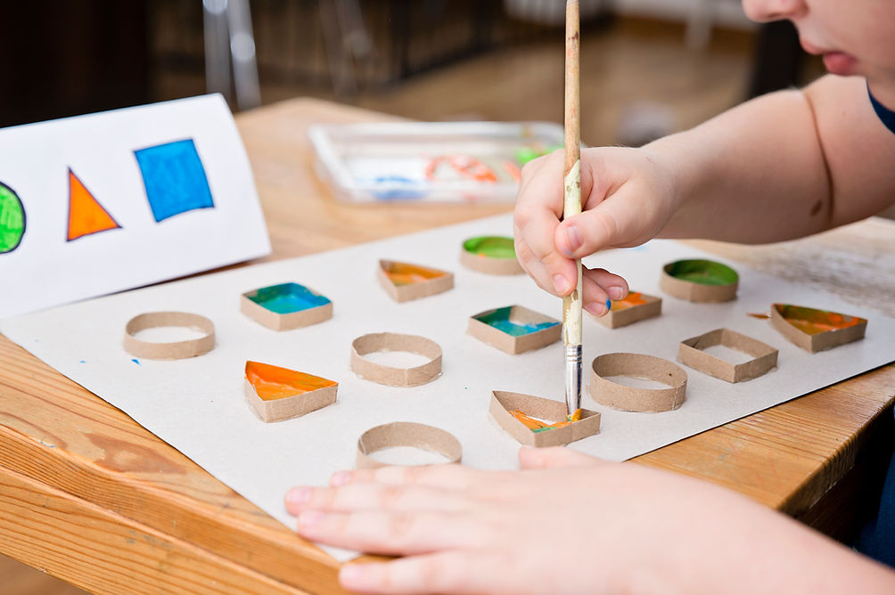 Coloring Geometric Shapes