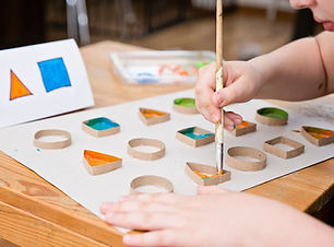 Coloring Geometric Shapes