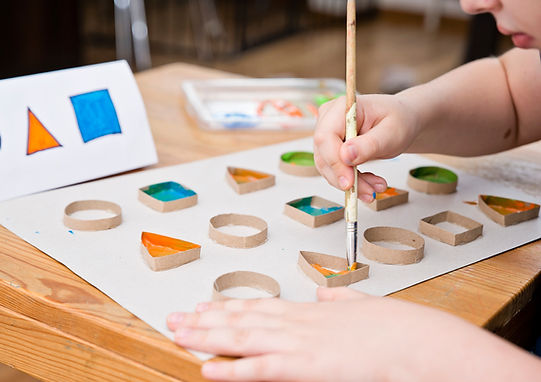 Coloring Geometric Shapes