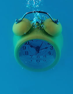 Uhr unter Wasser