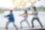 Tai Chi Practice on the Waterfront
