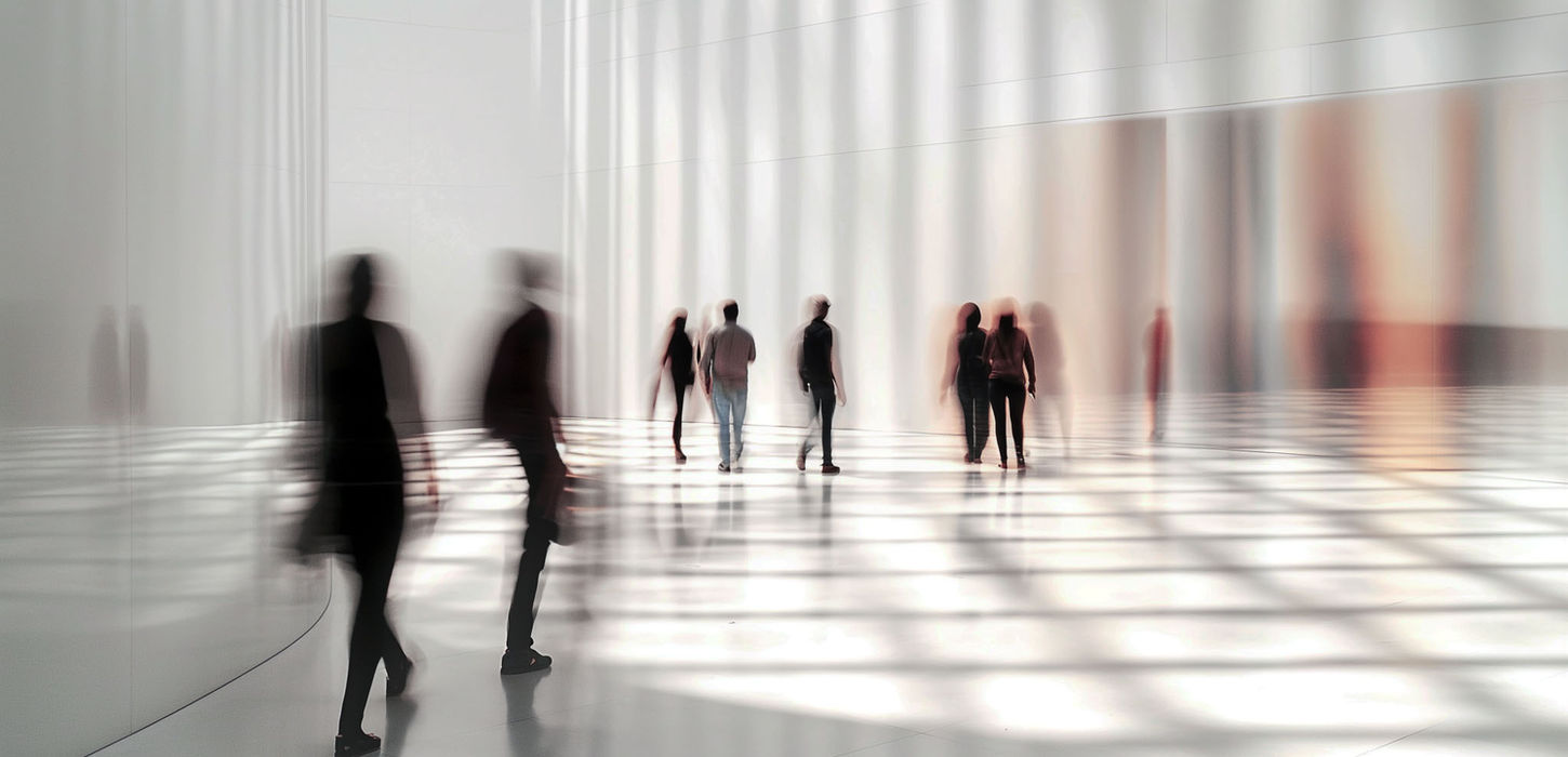 business people walking