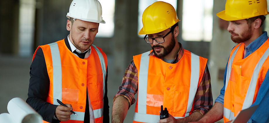 Architects Discussing Sketch