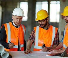 Architects Discussing Sketch