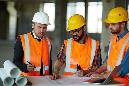 Architects Discussing Sketch