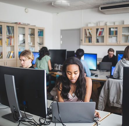Students Using Computers