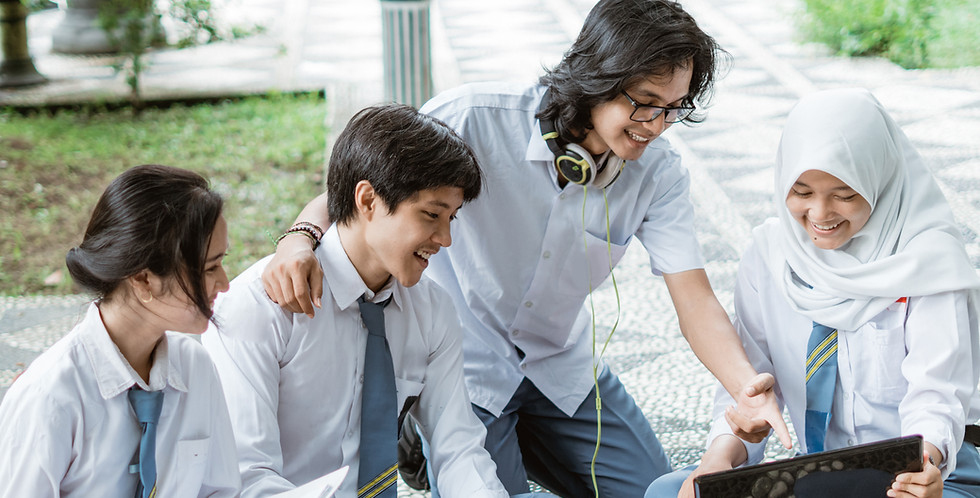 Students Studying Together