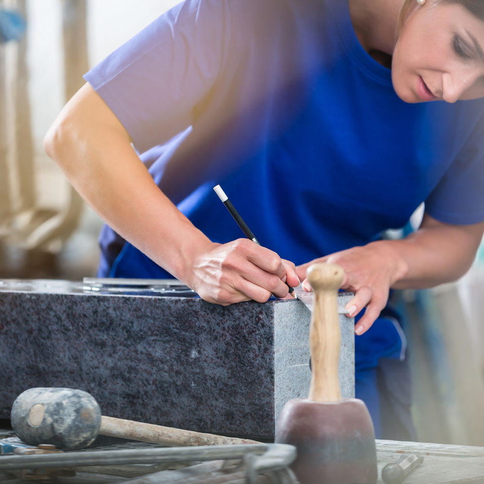 Stonemason at Work