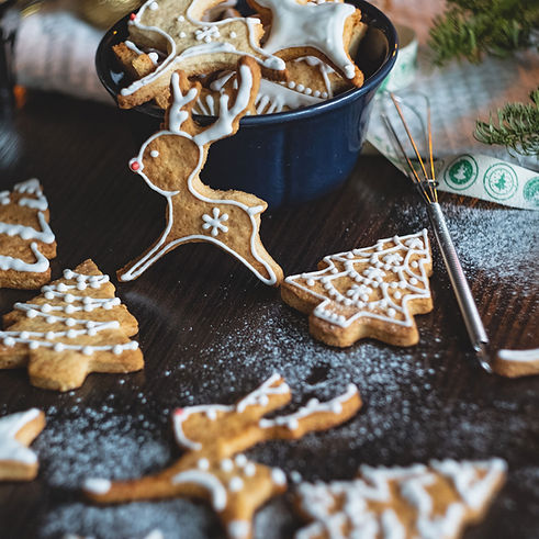 Christmas Cookies Display