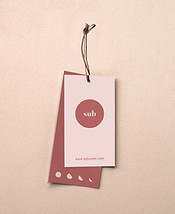Design d'étiquette de prix