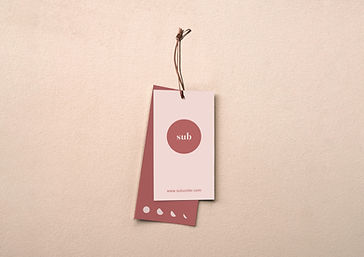 Minimalist Product Tag