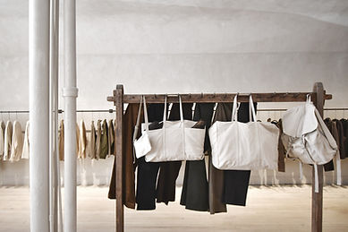 Minimalist Clothing Display