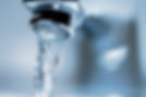 tap close-up with running water