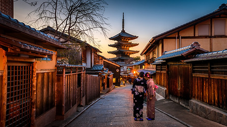Traditional Japanese Street