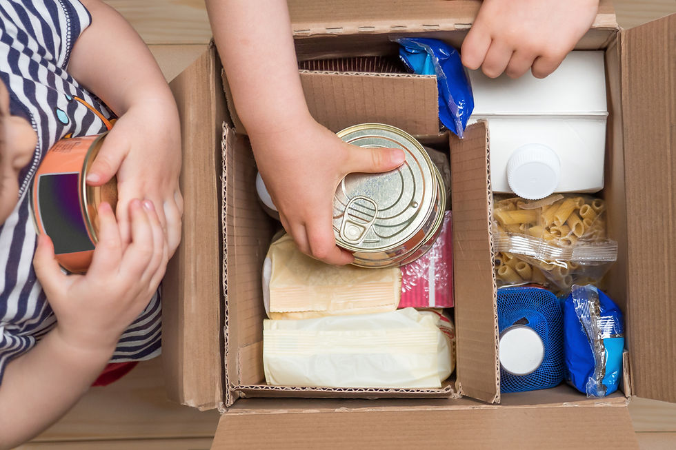 caja de comida