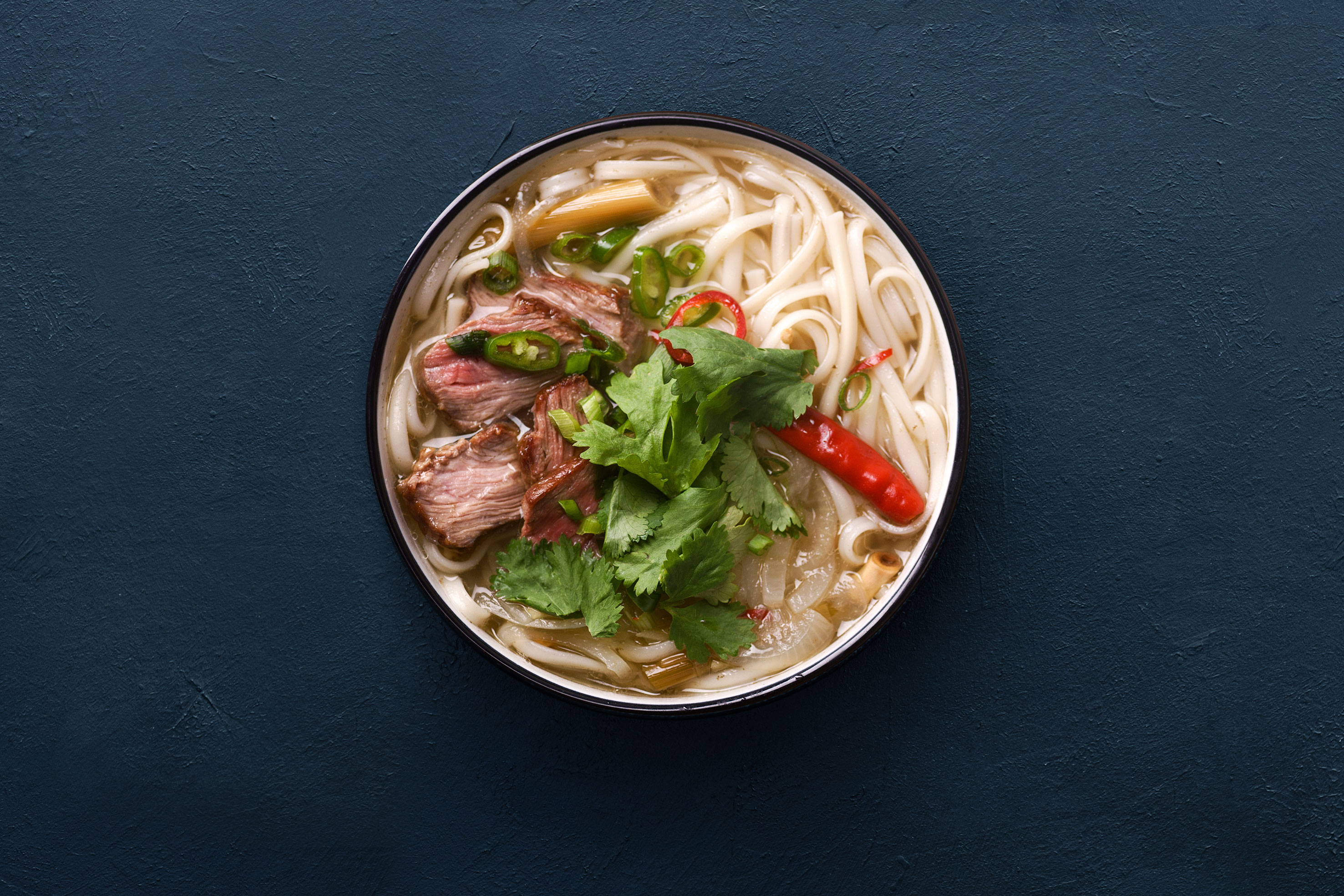 Arranged Food and Objects