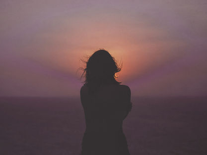 Woman Regulating Nervous System with Somatic Therapy