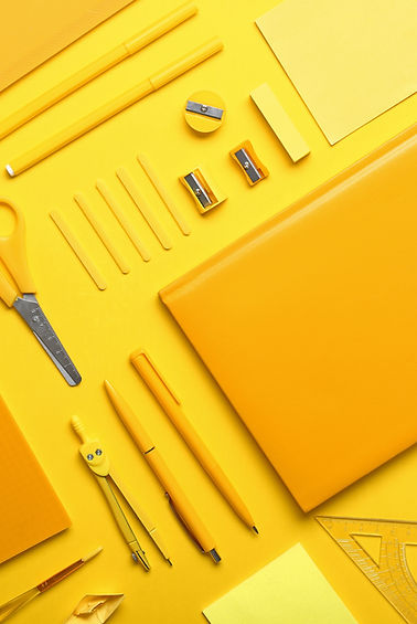 Yellow Stationery Set