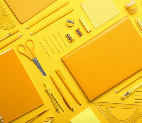 Yellow Stationery Set