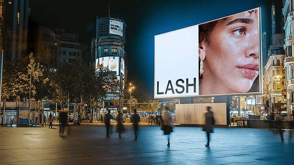 Panneau d'affichage City Night