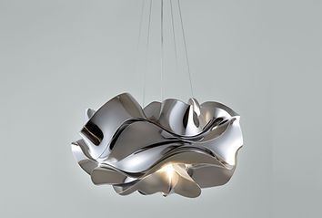 Modern Sculptural Pendant Light