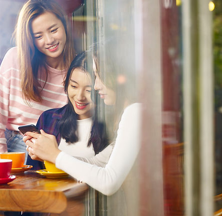 Women Enjoying Coffee