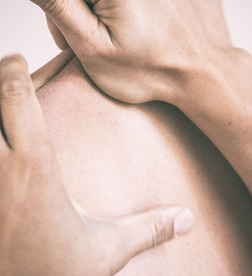 Massage des épaules Gros plan