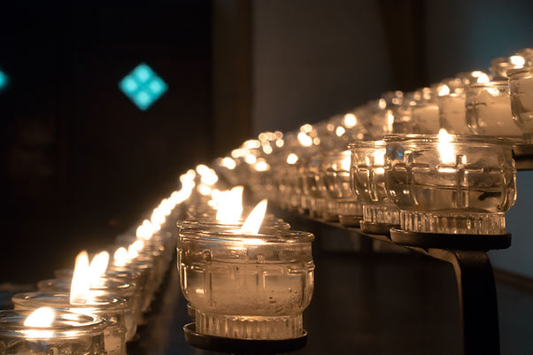 Kaarsen van de kerk