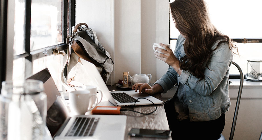 Kaffee und Arbeit