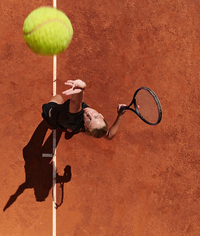 Tennis Servizio Azione