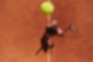 Tennis-Aufschlag-Action