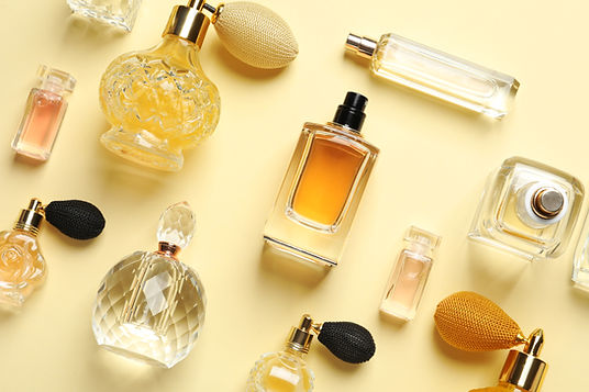 Perfume Bottles Display