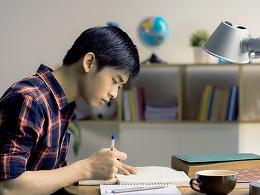 Student Reading Textbook