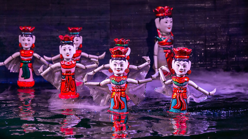 Water puppet show in Vietnam
