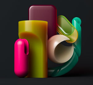 Colorful Plastic Objects