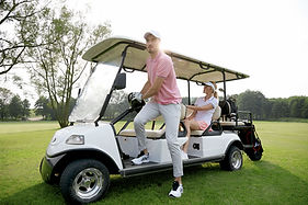 Golf Cart Scene