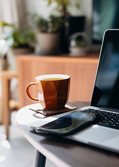 Laptop And Coffee
