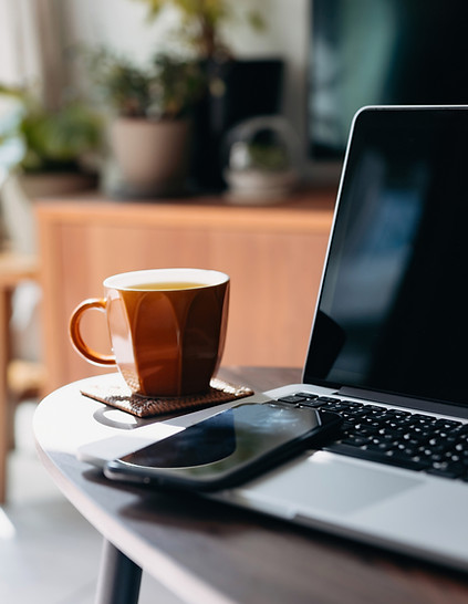 Laptop And Coffee