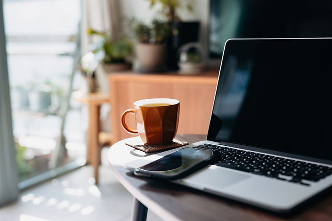 Laptop And Coffee