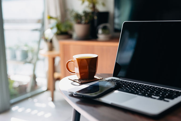 Laptop And Coffee
