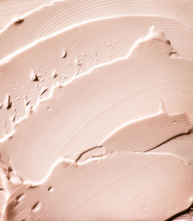 Textur der Creme