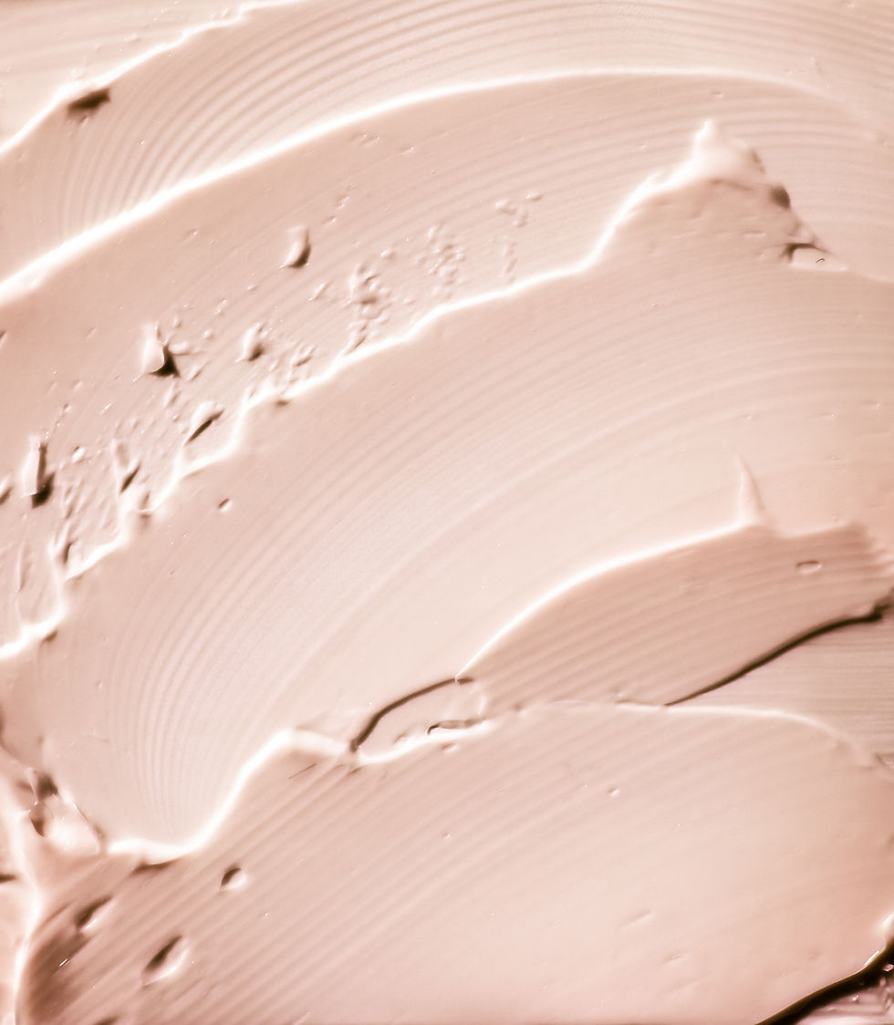 Textur einer Creme