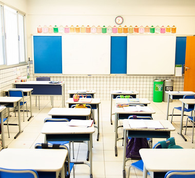 Empty Classroom Setting