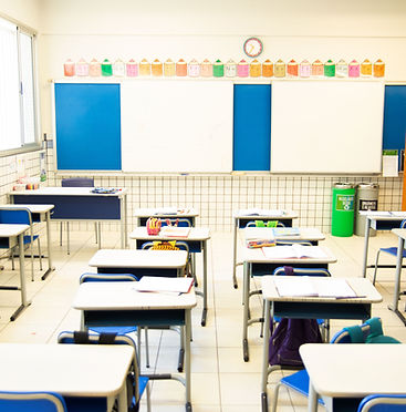 Salle de classe vide